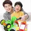 Crazy Jumping Car Remote Control Tumbling Electric Tractor Rotating LED Light Dancing Cool Stunt Car Children Christmas Toy Boy 4