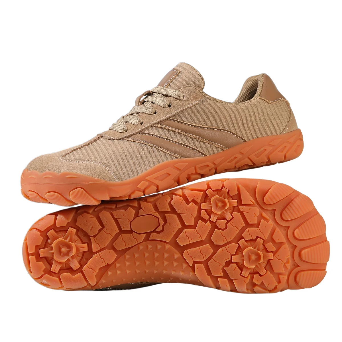 Versatile Barefoot Comfort Sneakers with Wide Toe and Non-Slip Sole