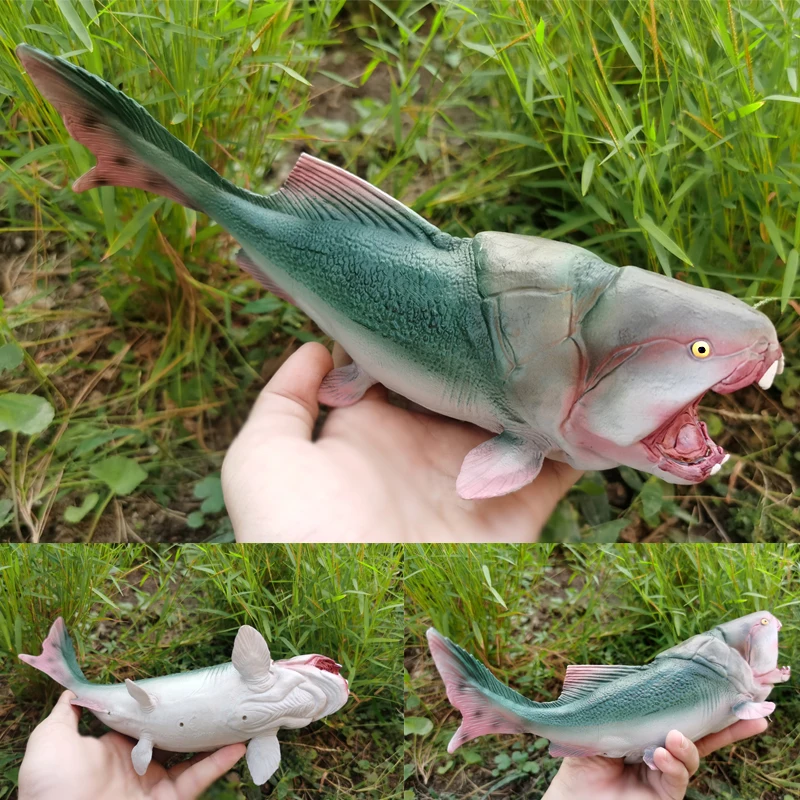 Figurine Requin Mégalodon Réaliste - 26,5 Cm, Peinte à La Main, Plastique ABS, Jouet éducatif Ou Déco