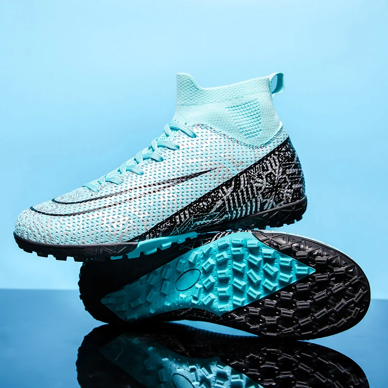 أحذية كرة قدم احترافية للرجال، TF، أظافر مكسورة، أ...