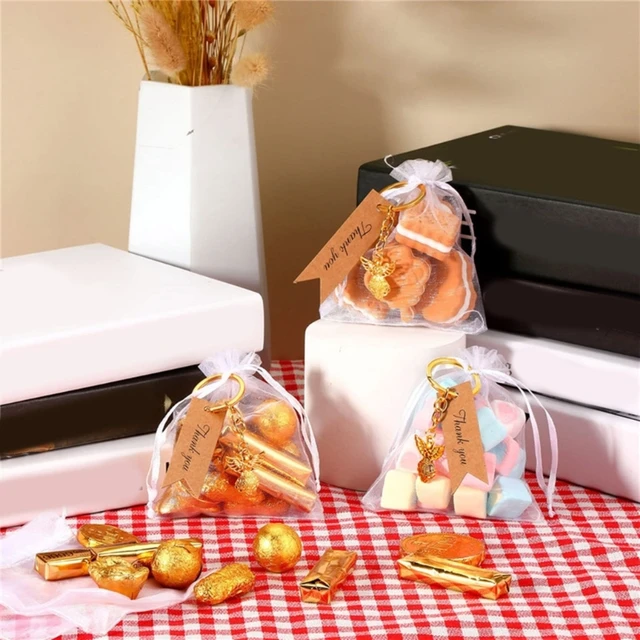 36 Stück Schutzengel Anhänger Set - Weiß Rosa Blau Für Taufe Hochzeit Geschenke