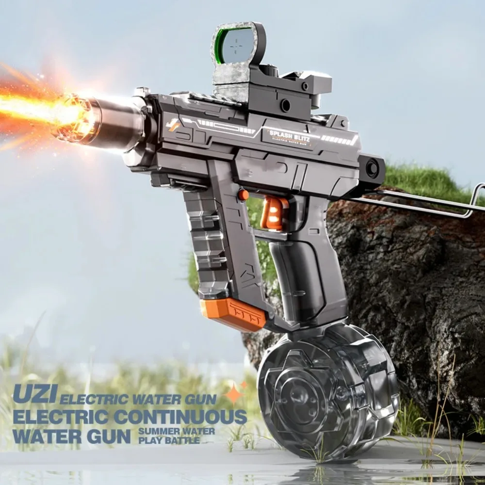 Pistola ad acqua elettrica automatica per giochi spiaggia mare_voghion.com