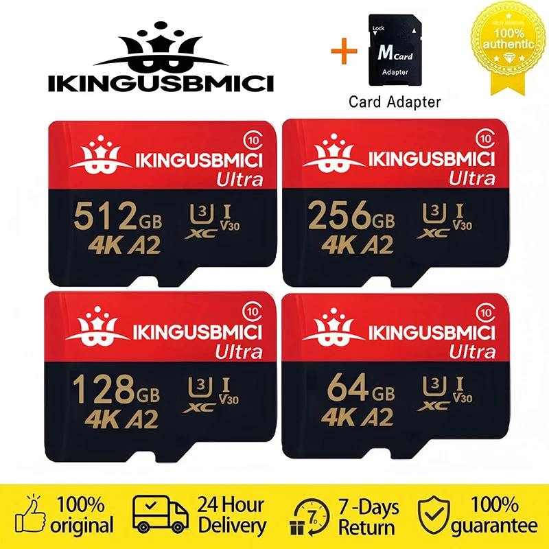 고속 전송 SD 카드 메모리 카드 TF 카드 마이크로 TF/SD 카드 64GB ..