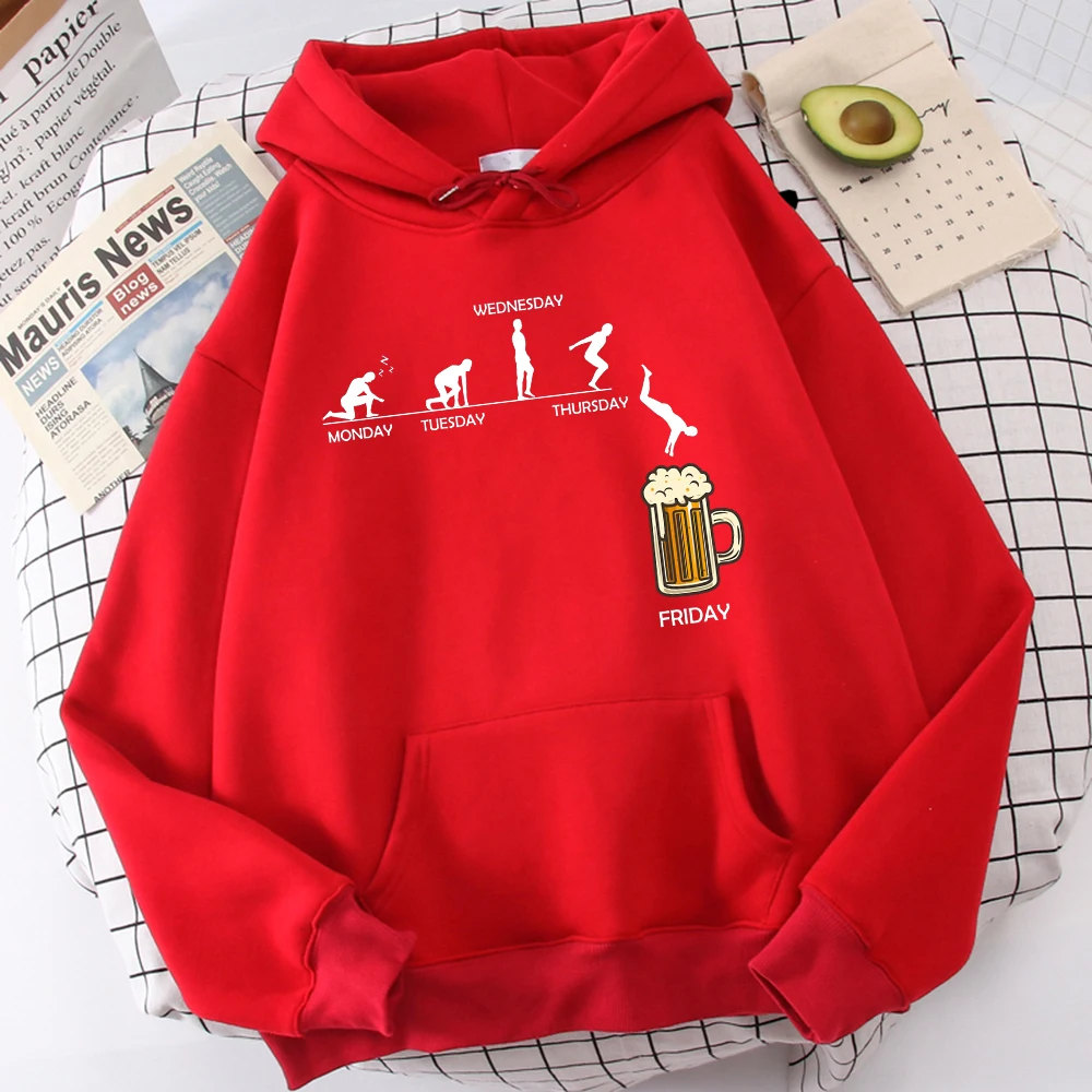 

Jumping Into The Beer Friday Printing Hoodies Mens Warm Soft Sweatshirt Sport Spiritual Tops Vintage Hat Rope Hoodie For Men