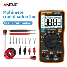 

ANENG AN8009 Digital Multimeter Transistor Testers Capacitor True-RMS Tester Automotive Electrical Capacitance Meter Temp Diode