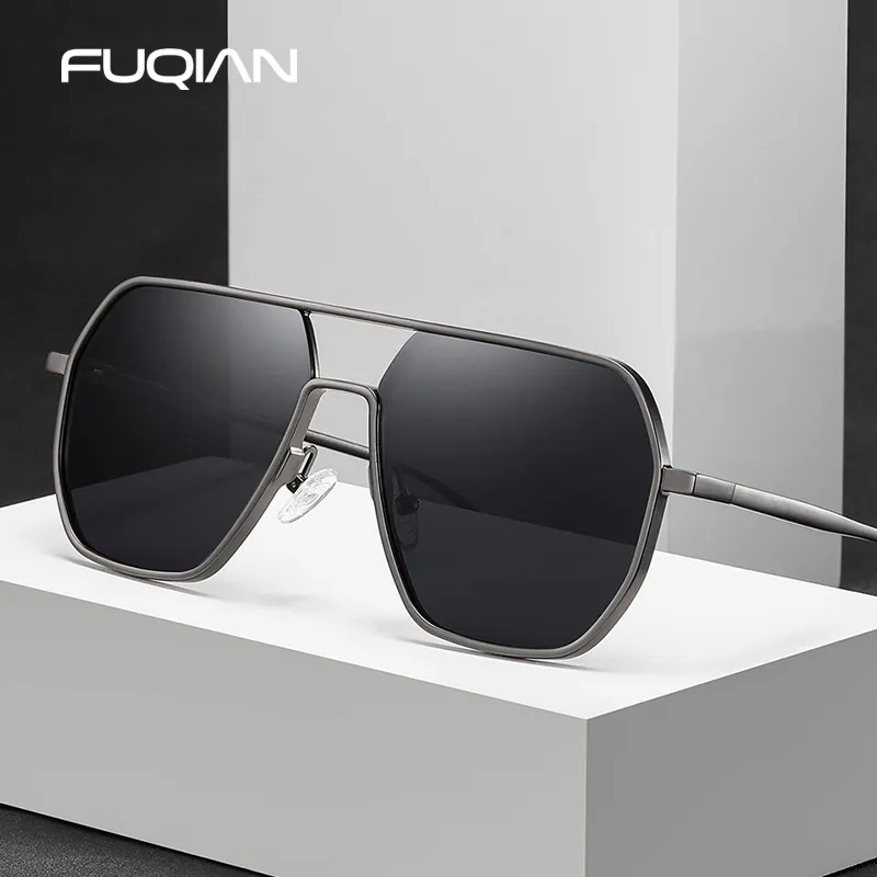Polarized Photochromic Polarized Glasses  Fuqian Photochromic Sunglasses  Men Women - Sunglasses - Aliexpress