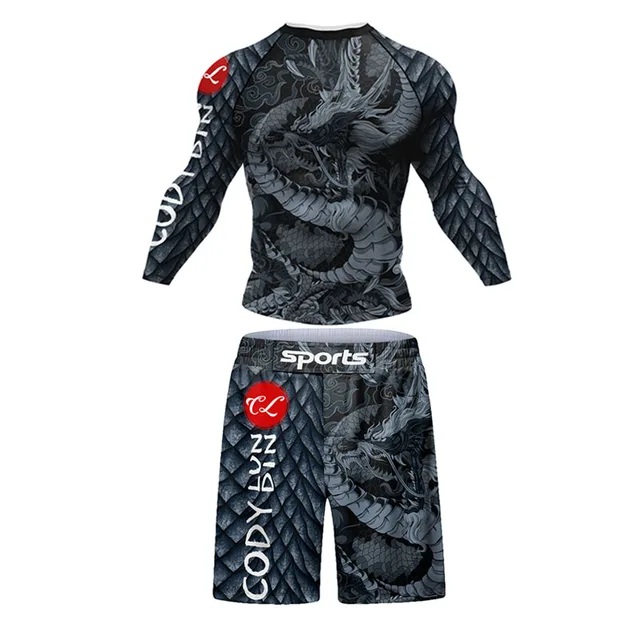 Rashguard Mytra Fusion Compressione Uomo - Ultra Leggero E Traspirante Per MMA E Palestra - Foto 3