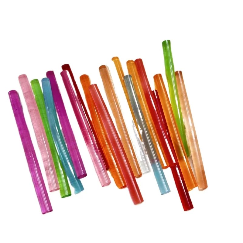 Colorful Transparent Glue Stick Set for Kids DIY Handmade Toys