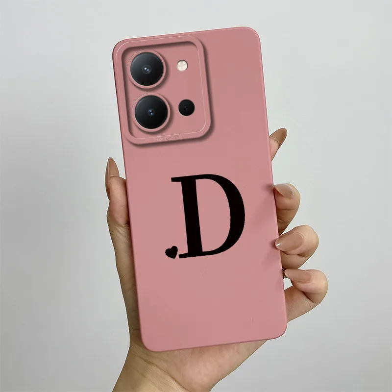 Cute Letters Square Shockproof Back Cover s - Stylish and Durable Phone Case