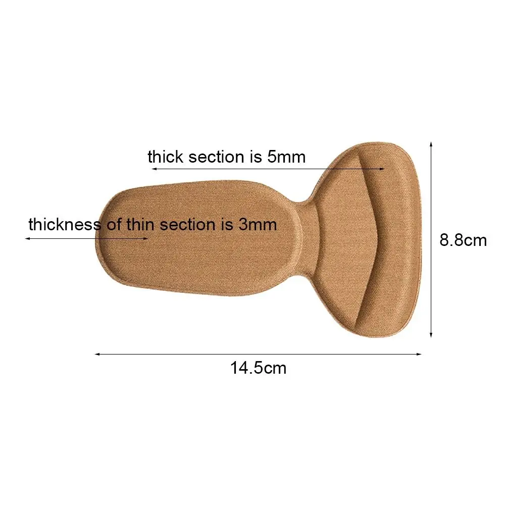 1Pair T Shape Shoe Heel Insoles Foot Heel Pad Sport Shoes Adjustable Antiwear Feet Insert Insoles Protector Sticker Cushion shoe insoles heel patch insole heel protector heel protector pads heel insoles heel cushion insole heel cushion protector heel protector patches