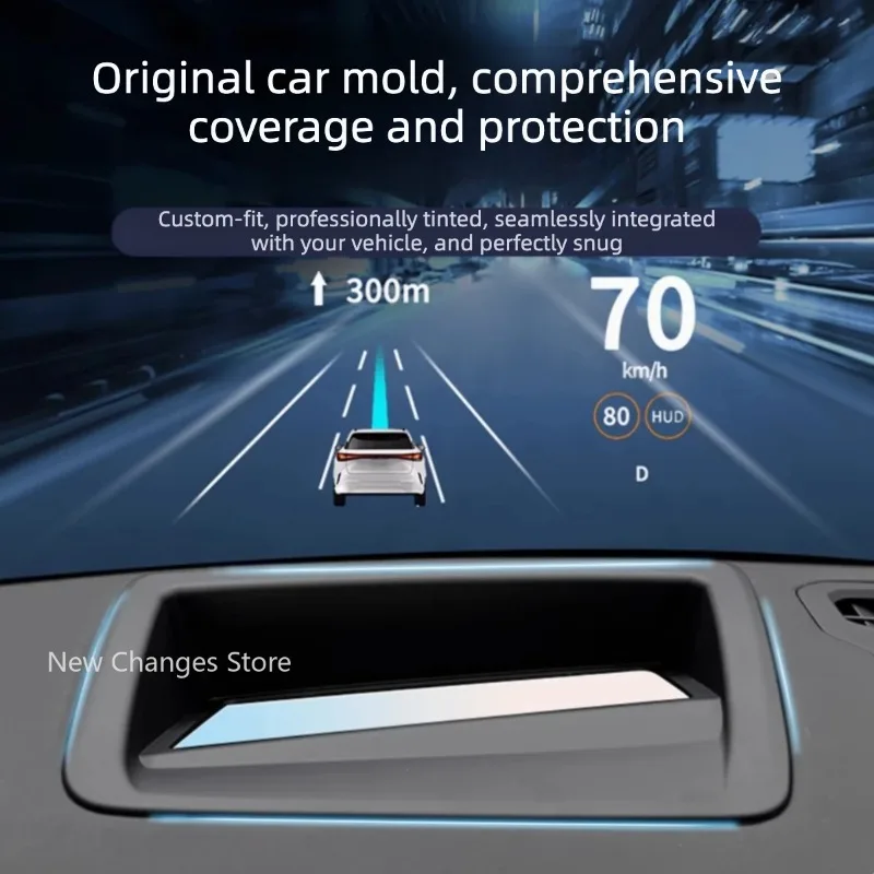 BYD Equation Leopard 8 자동차 스타일링 전용 헤드업 디스플레이 보호 박스 계기판 HUD 보호 커버 액세서리