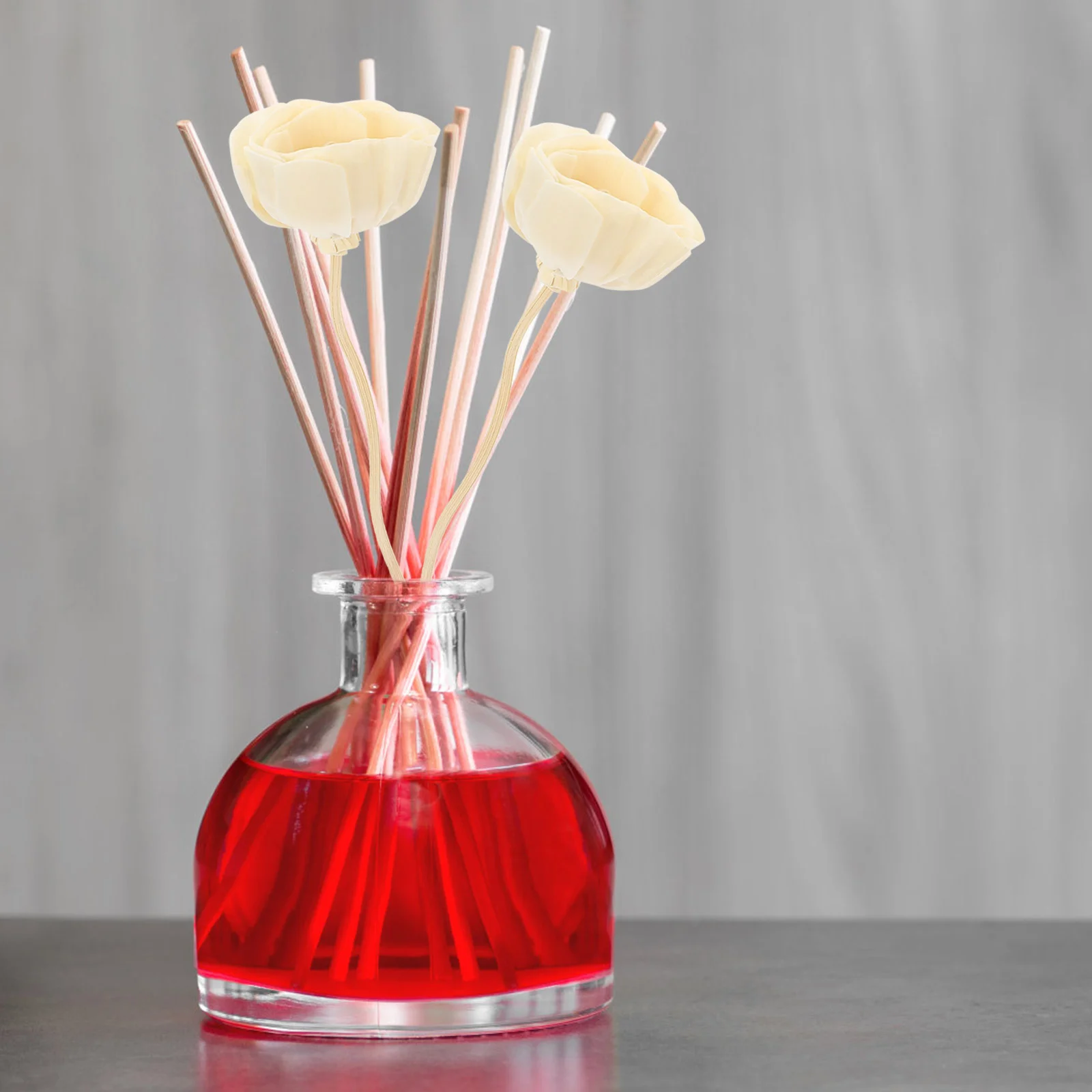 10 Pcs Aromatherapy Rattan Diffusers Dried Flower Sticks Reeds Essential Oil Bottle Replacements Wooden
