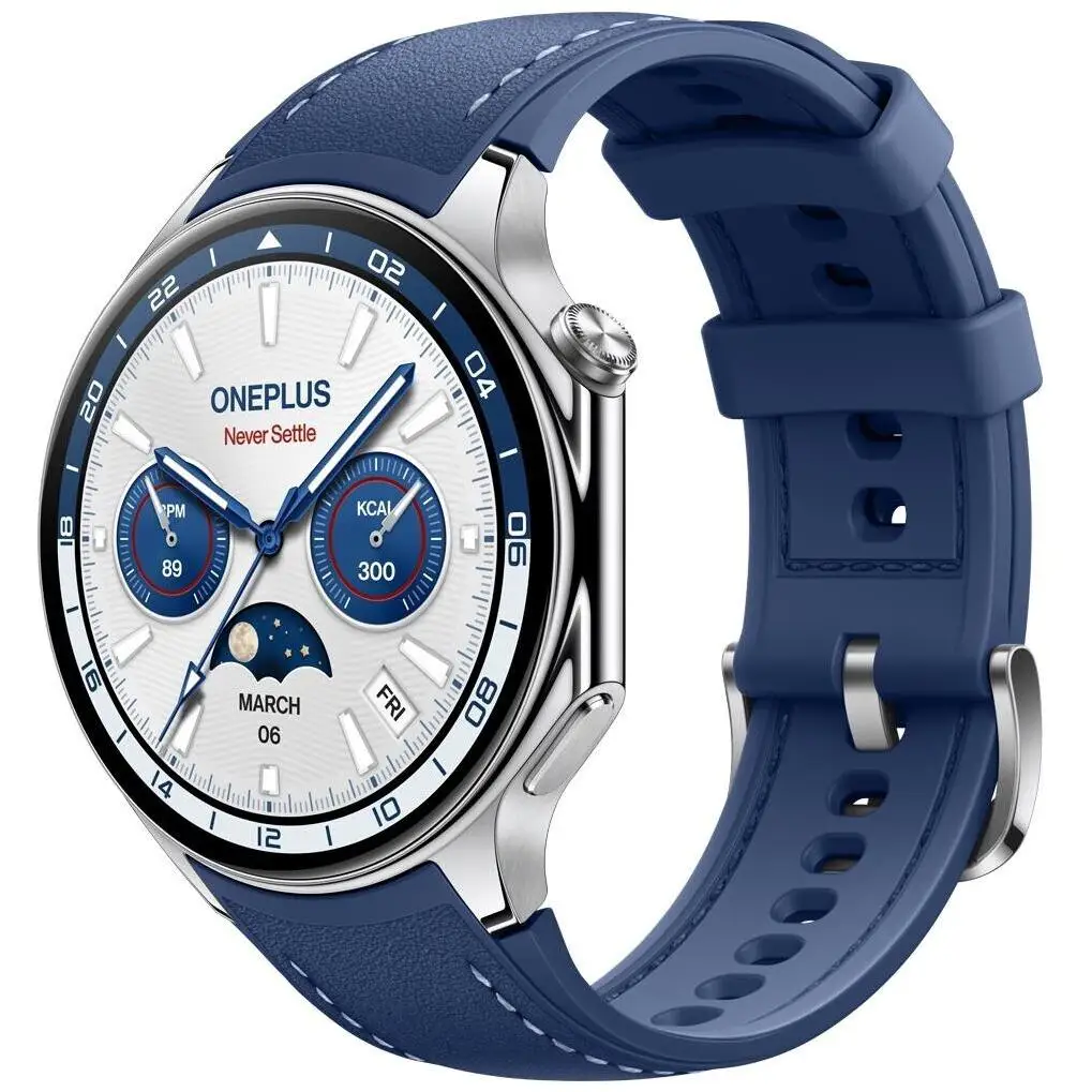OnePlus Watch 2 pantalla AMOLED de 1,43 pulgadas batería de 500mAh más de 100 modos deportivos 2GB + 32GB 46mm WiFi GPS IP68 Google Pay