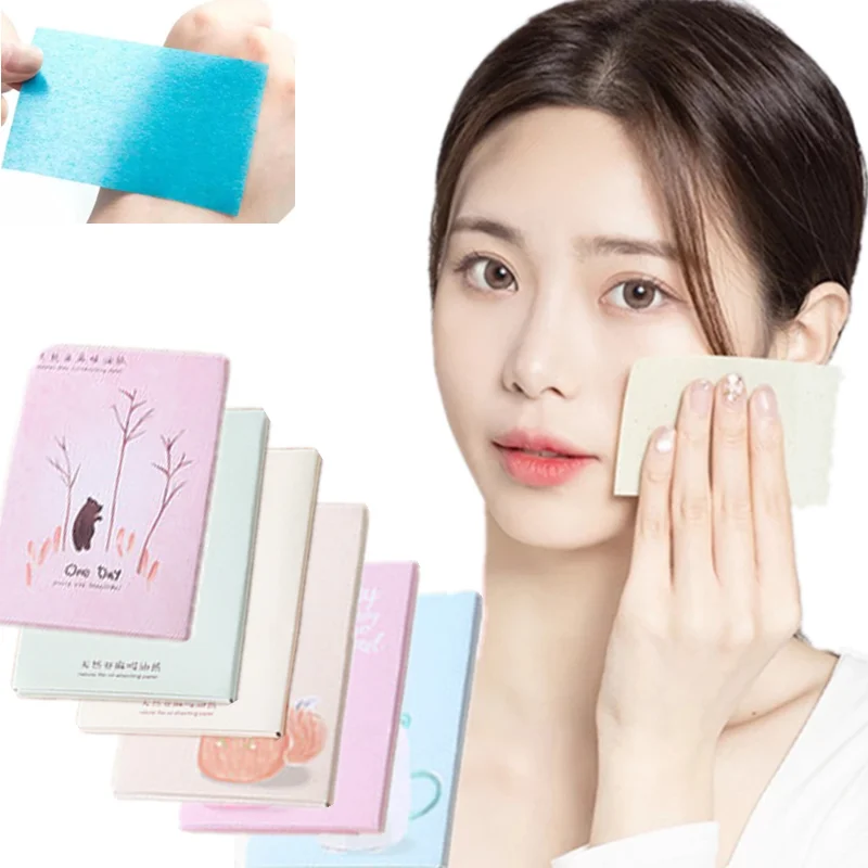 50/100pcs Fragrant Face Tissue Beauty Girls Makeup Oily Skin Oil