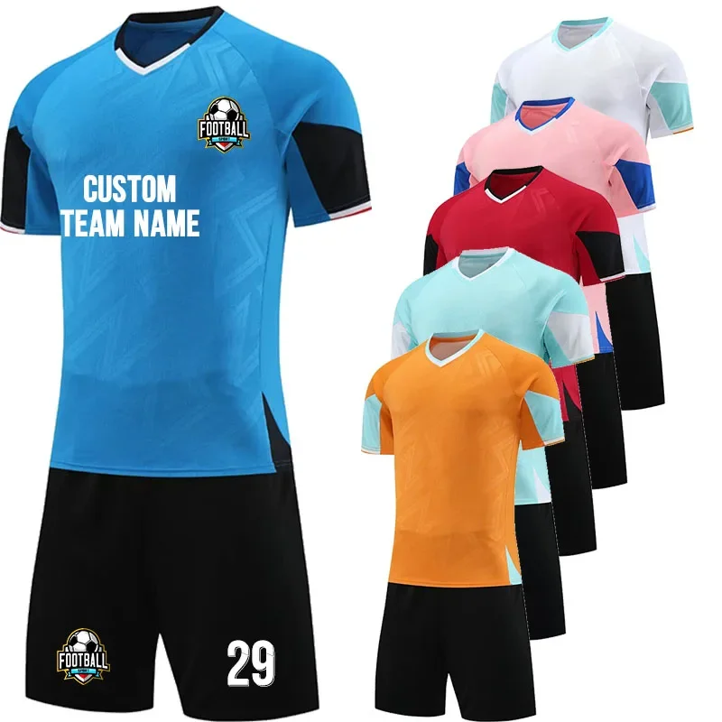 

Football Uniform Custom Soccer Jersey Men Kids Women Sportwear