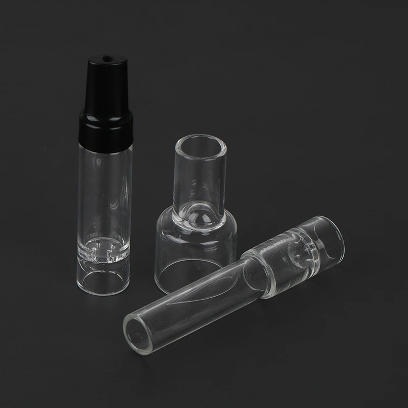 Glass Aroma Tube Stem Mouthpiece For Arizer Air Solo Bent Straight Glass Replacement Stem