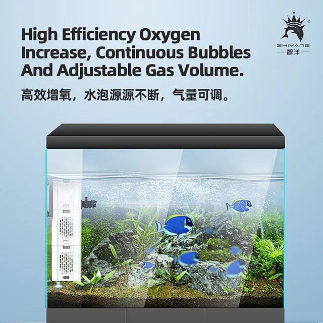 Aquarium Fish Tank Filter Three-in-One Water Purification Circulation Pump Small Built-in Submersible Pump Silent Aeration 4