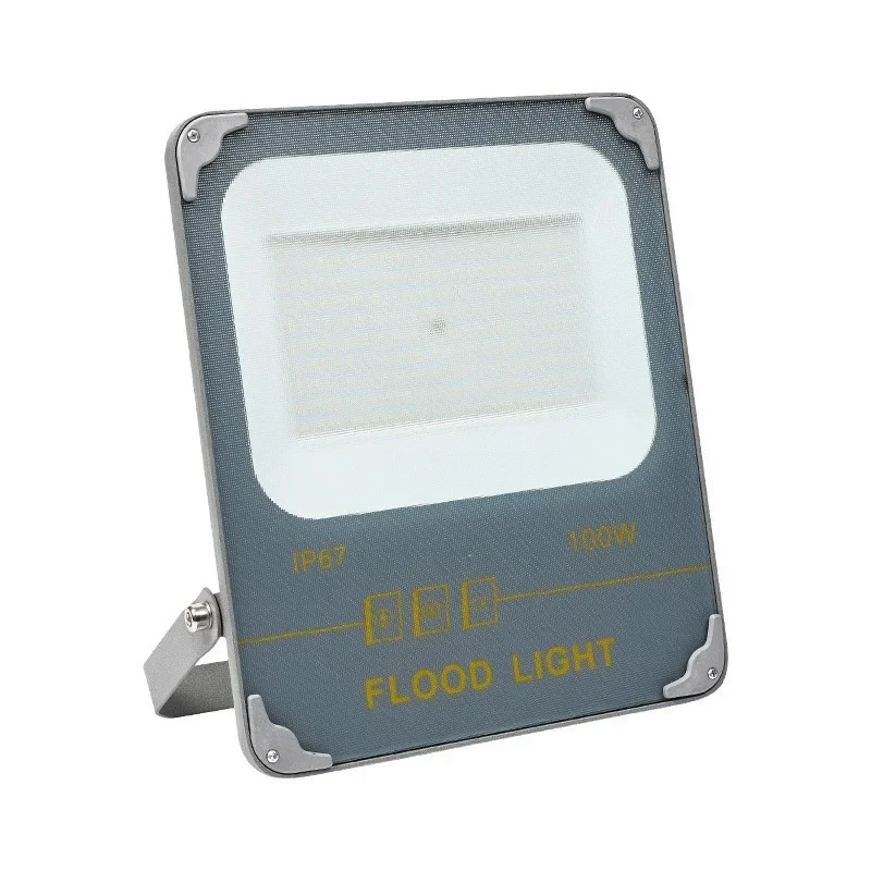 LED 투광 조명 안뜰 야외 방수 눈부심 방지 스타디움 조명, 건설 현장 조명, 스포트라이트, 공장 작업장 조명