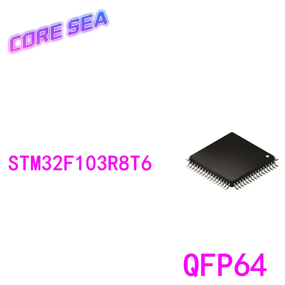 

Микроконтроллер STM32F103R8T6 32F103R8T6 32-bit LQFP64, 10 шт.