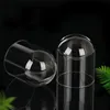 14*26cm Transparent Glass Dome Home Deocration Antique Gift Special Dustproof Cake Food Cover Clock 3