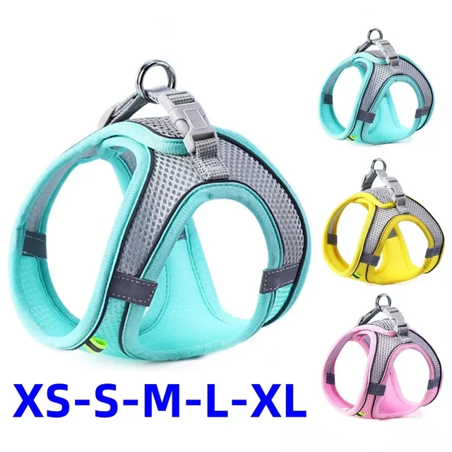 Cat Harness Adjustable Pet Harnesses Reflective Leashes Set Pet Harness for Cats Small Dogs Pug Chihuahua Cat Accessories Cat Harness Adjustable Pet Harnesses Reflective Leashes Set Pet Harness for Cats Small Dogs Pug Chihuahua Cat Accessories