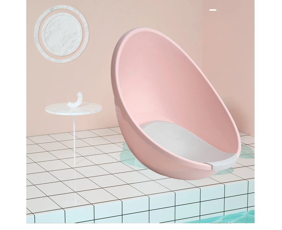 Large children bath tub thickened baby bath tub Children