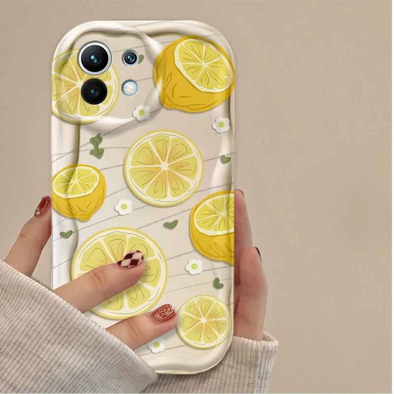 Vibrant Summer Fruit & Lemon Flower Phone Case