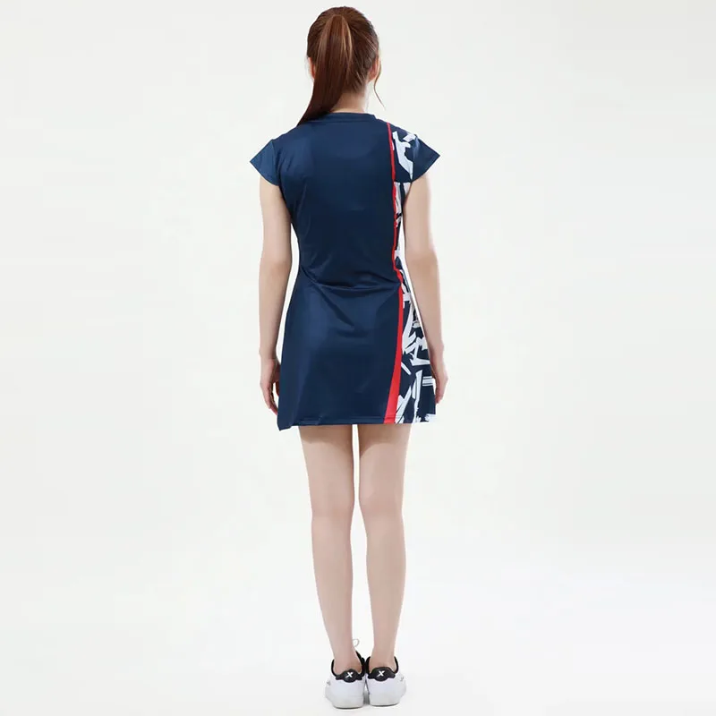 Women Sexy Table Tennis Shirts Set Women Skirt with T Shirts Badminton Table Tennis Skorts Breathable Ladies Short Mini Skirts