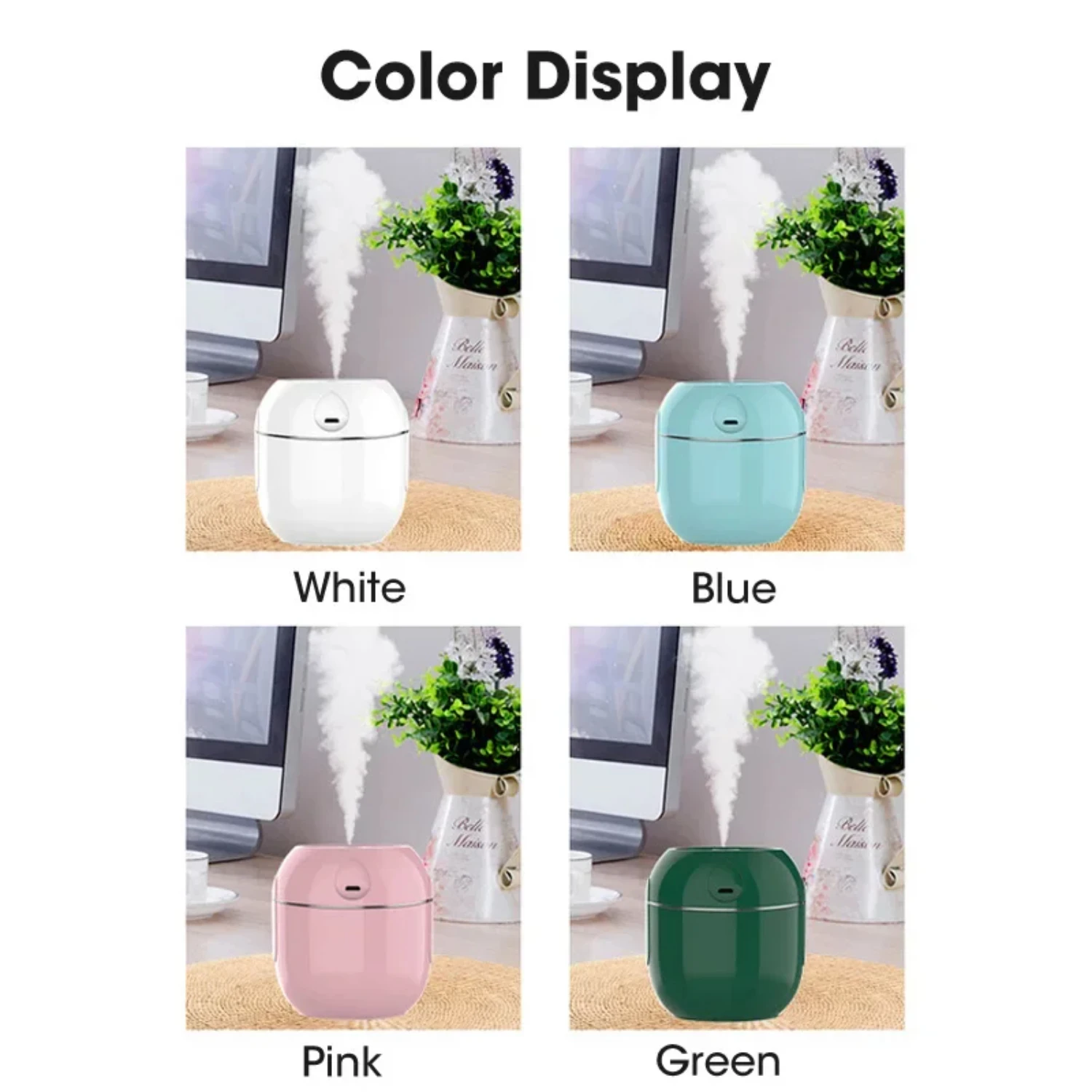 of your favorite essential oils as they fill the air, promoting relaxation and overall well-being. With its sleek design and eas