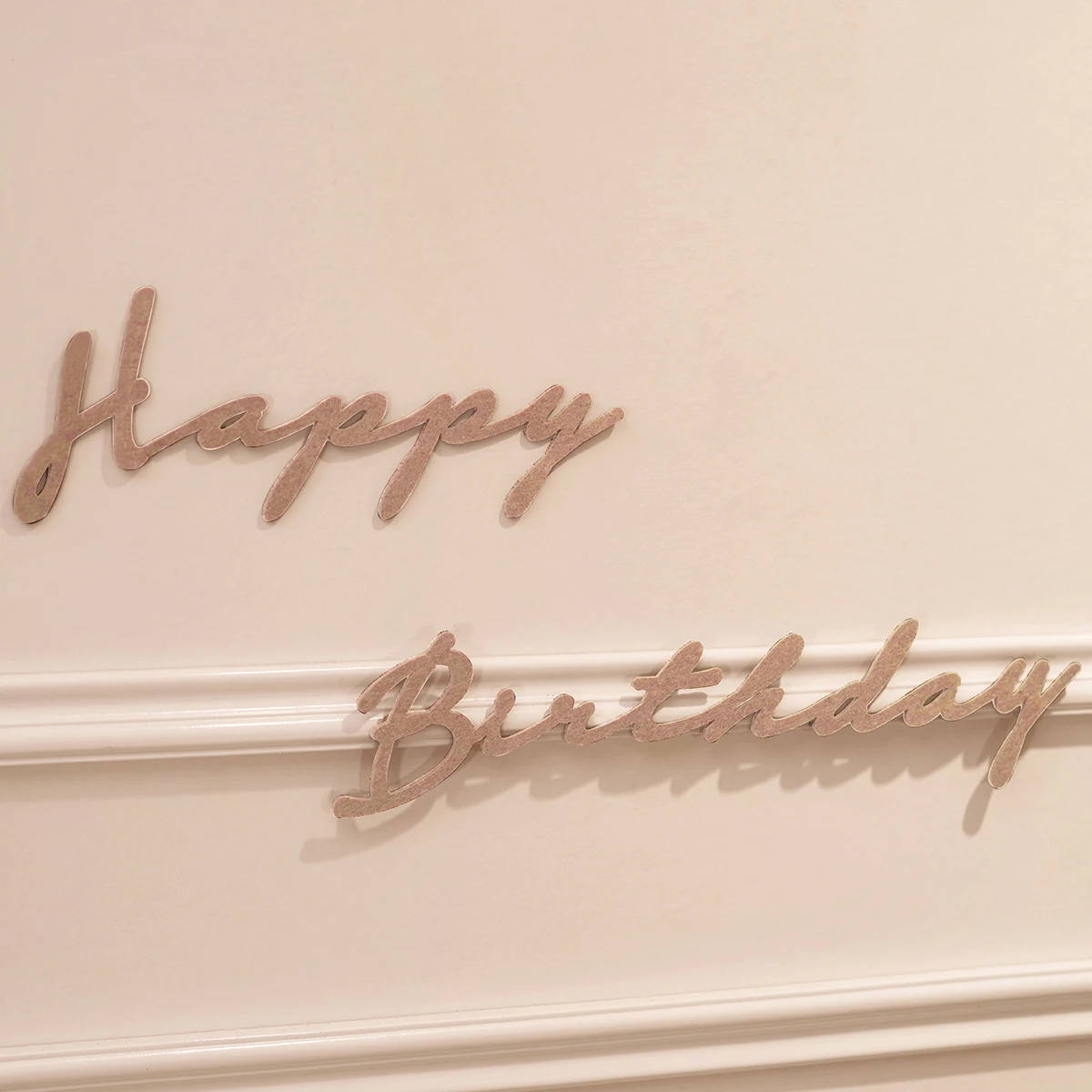 1PC Non-woven birthday banner wall stickers letters party decorations birthday banner