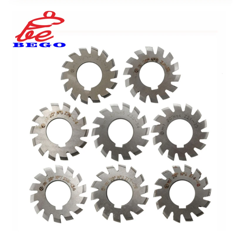 8PCS M0.4/M0.5/M0.6/M0.7/M0.8/M1/M1.25/M1.5/M2/M3/M4 ⷯ PA20  NO.1-NO.8 HSS  и Ŀ   