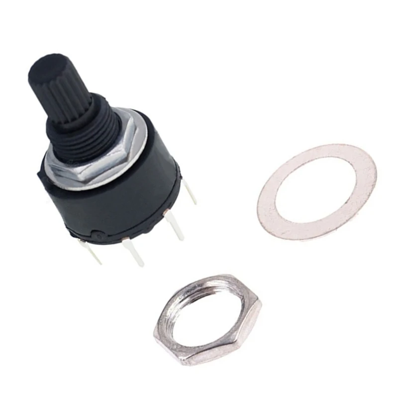 Interruttori Rotativi In ​​Plastica Da 16 Mm Serie Sr16 2 Poli 3 4 Posizioni 1 Poli 5 6 8 Posizioni