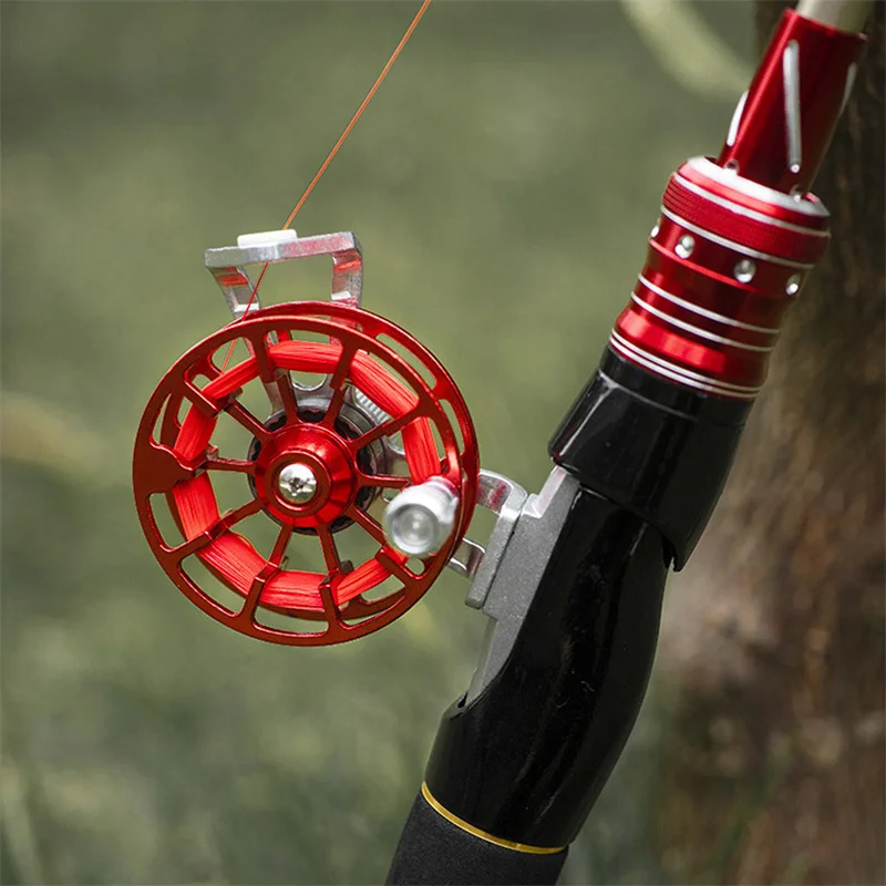 Mini Winter Ice Fishing Reel Ultralight 52Mm Hand Reel Fly Fishing Line Wheel Carp Spool Pesca Fishing Goods Tackle Spinning