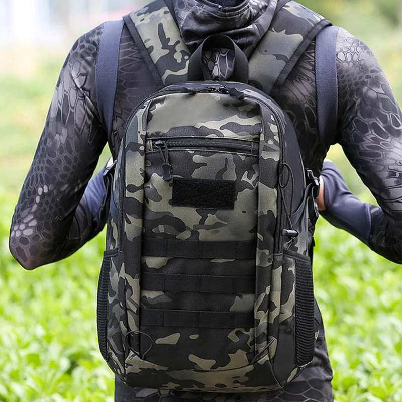 Waterproof Nylon Outdoor Backpack for Camping Hiking Travel