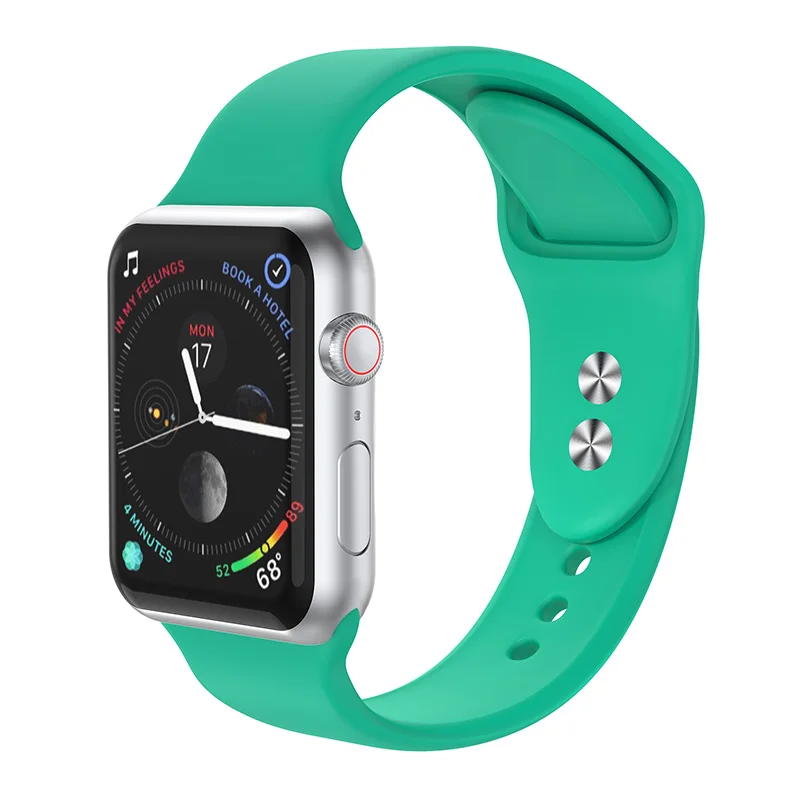 Premium Silicone Smartwatch Wristband Bracelet, Ultra-Durable and Comfortable