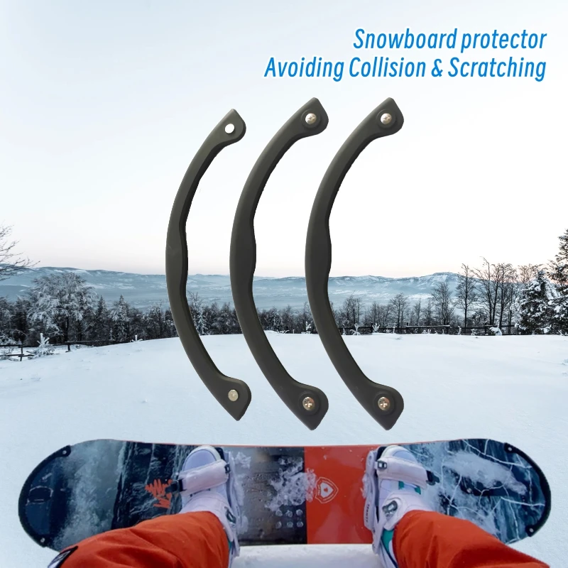 Protective Case for All Size Mono-board Skiing Board, Snowboard Tips Protector Fit for All Size, Snowboard Skiing accessories 5
