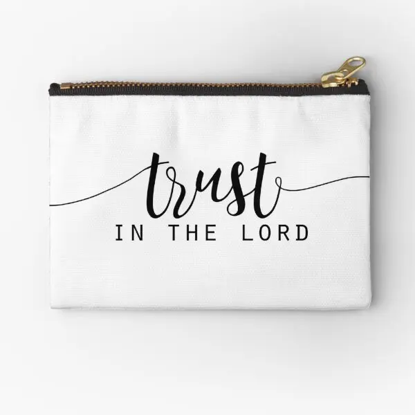 

Christian Quote Zipper Pouches Bag Coin Pocket Packaging Underwear Cosmetic Wallet Women Key Pure Panties Small Men Socks Money