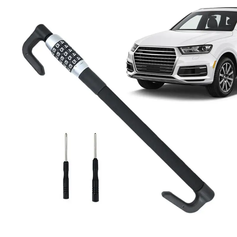 

Car Steering Wheel Lock Auto Anti-Theft Retractable Steering Lock Steering Wheel Security Lock Pedal Clutch Lock Car Accessories