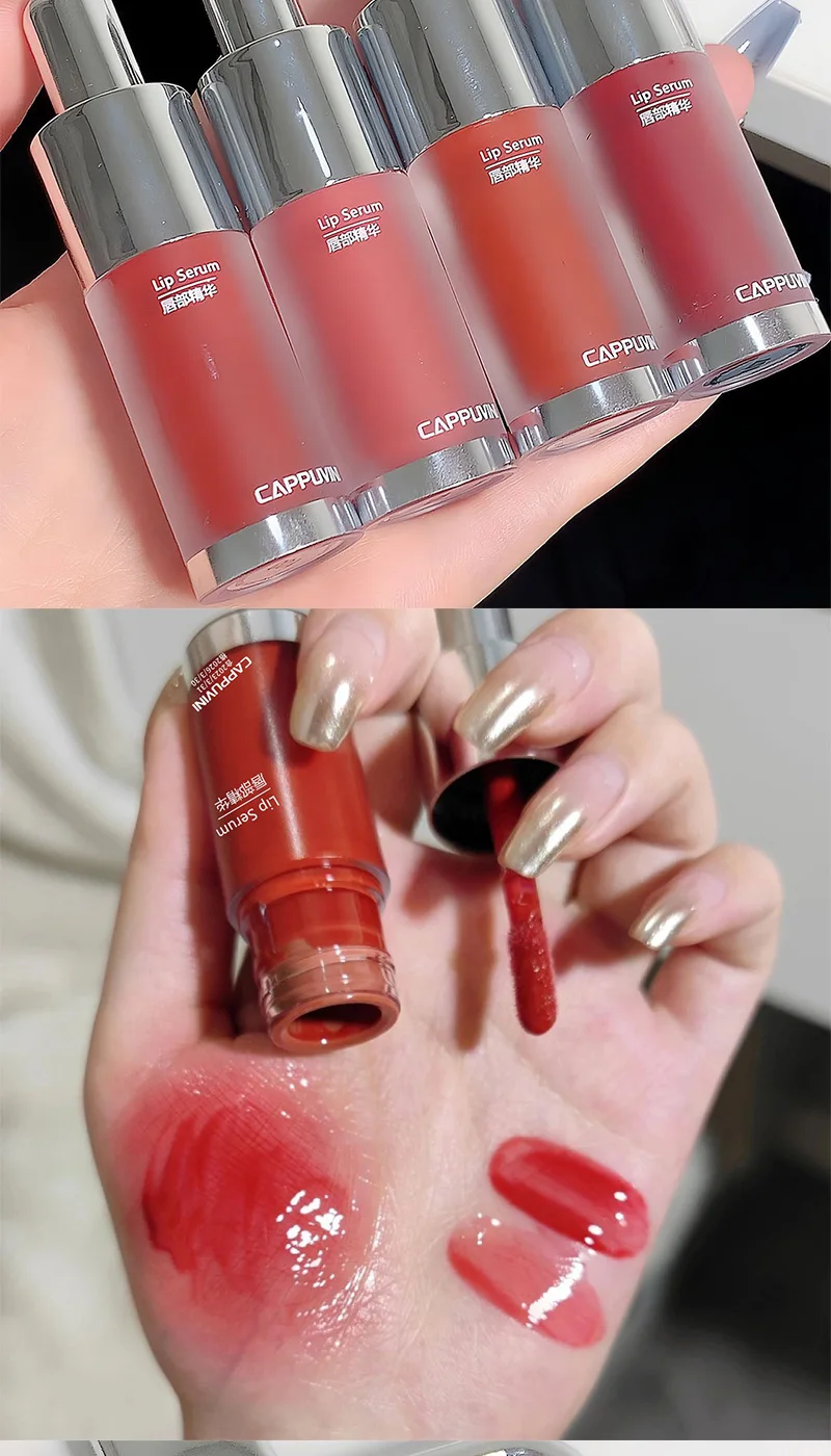 Cappuvini Baby Bottle Lip Gloss — Hydrating Mirror Finish, Glass-Effect Lip Gloss for Jelly-Like Lips, 9