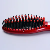 Nouveau Peigne à lisser électrique professionnel, brosse à cheveux, fers à lisser, prise ue/US/UK/AU 4