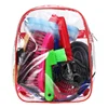 New Horse Grooming Tool Set Cleaning Kit Comb Pet Cleaning Brush Stainless Steel Curry Groomer Tail Comb Kit Scrubber 6