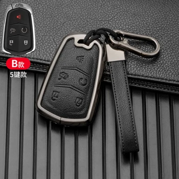 Custodia per chiave auto per Cadillac ESV Escalade CTS XTS SRX ATS 2015 2016 2017 2018 CT5 XT5 XT6 accessori - Custodia per chiave originale per auto Shell per Cadillac ESV Escalade CTS XTS SRX ATS