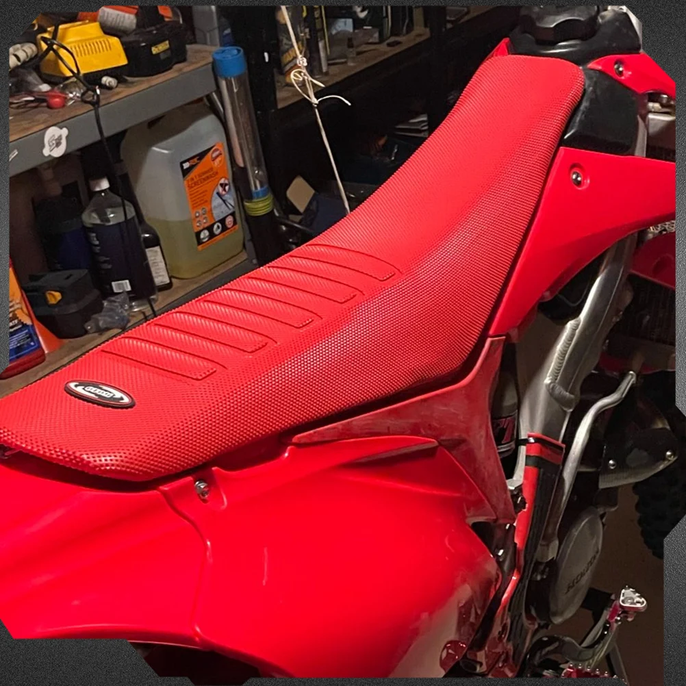 Motorcycle Seat Cover Non-Slip Thick Particles Waterproof Cushions Skin Rubber Leather For KTM CRF YZF KLX KXF RMZ KAYO BSE KEWS motorcycle seat covers