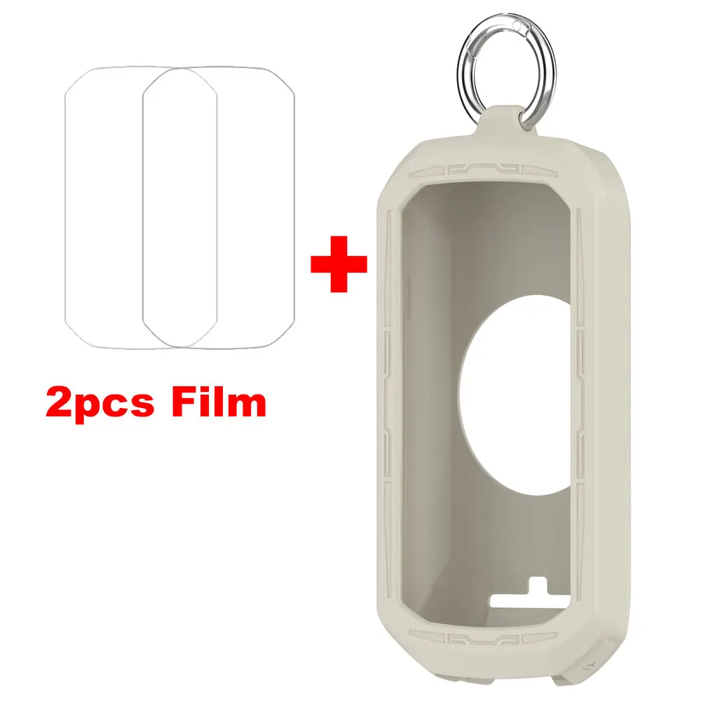 Premium Silicone Case with Screen Protector Film