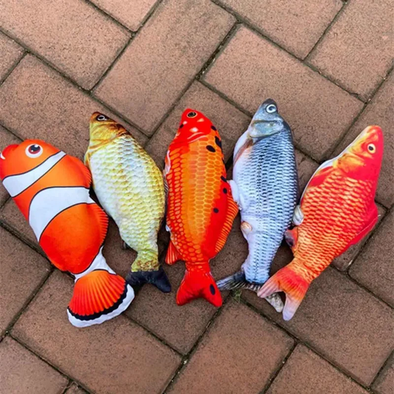 Children's Baby Electric Fish Toy Simulation Plush Sleeping Baby Puzzle Early Education plush toys