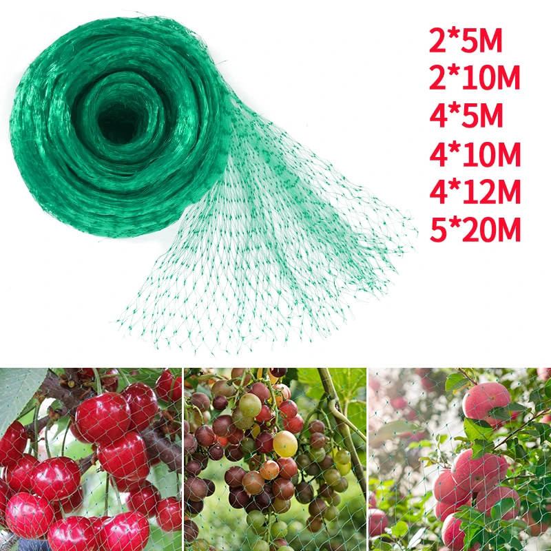 Malla Antimosquitos Para Jardín - Protege Plantas, Frutas Y Flores De Insectos Y Pájaros, Material De Polietileno