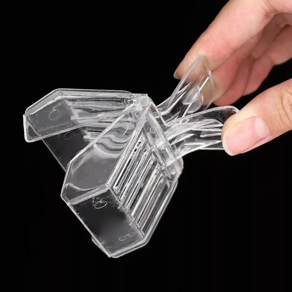 5pcs/1pc Plastic Book Clip Type Queen Cage Transparent Queen Catching Clamp Bee Controller Beekeeping Tools,beekeeping tools,beekeeping accessories
