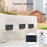 Solar LED Light, Outdoor Waterproof Wall Lamp, Dusk to Dawn Fence Lighting for Summer Garden Yard Porch Walkway Camping Home Dec 5