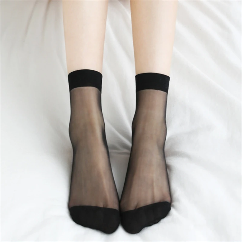 Рисунок 6 - женские ультратонкие прозрачные чулки с кристаллами