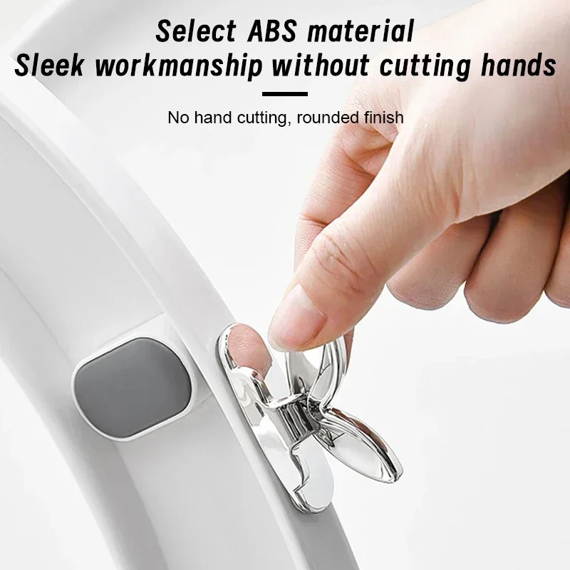 Handle Can Avoid Touching The Toilet Lid Lifting Fashionable Toilet Seat Lifter Bathroom Accessories Seat Lifter Toilet Seat Accessories 1Pcs